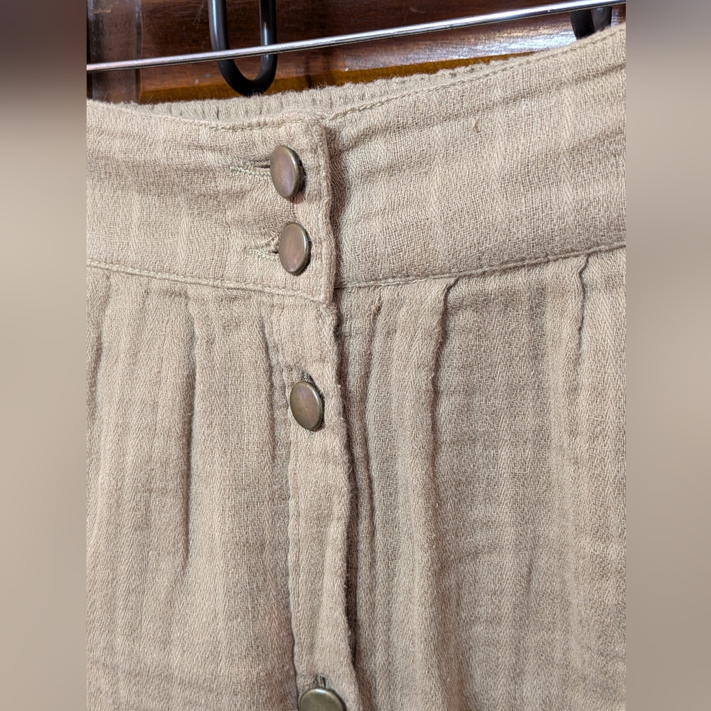 Free People Tan Midi Skirt - Picture 5 of 13